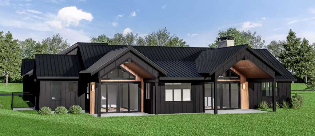 Whitetail premier house plan back